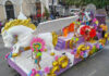 Continúa desfile de carros alegóricos y comparsas del Carnaval Guaymas 2026