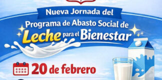 Harán en Empalme nueva jornada para registrase al programa ‘Leche para el Bienestar’