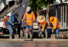 Avanza Ayuntamiento de Hermosillo en rehabilitación del crucero de la calle Reyes y Baviácora
