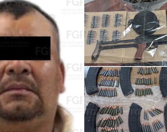 Sentencia de 9 años de prisión por posesión de arma y droga