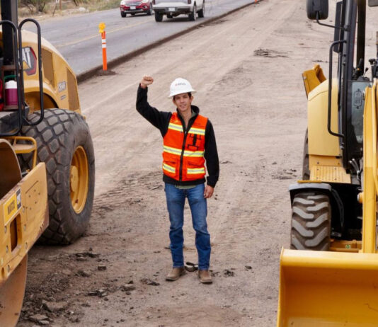 Alfonso Durazo fortalece al sector agrícola con obra estratégica en la carretera Hermosillo-Kino
