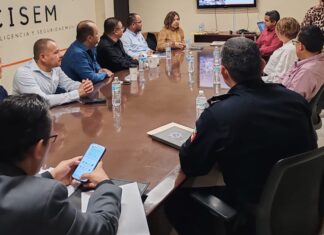 Comparte Policía de Hermosillo modelo de éxito de la Unidad de Género a autoridades de Nogales