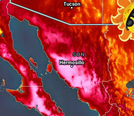Temperaturas de entre 40 a 43 grados se esperan en esta semana en Sonora