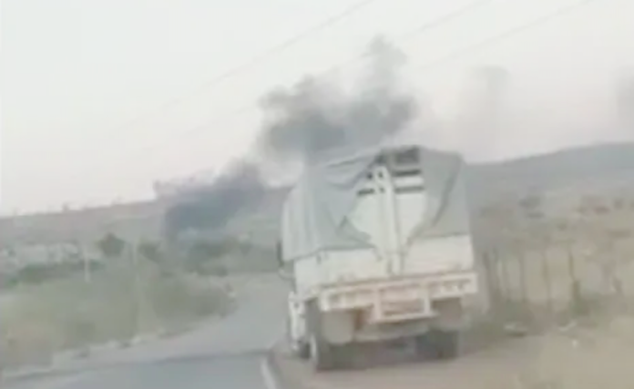 #Culiacán Ataque con drones en Sinaloa; un muerto y un herido; la Fiscalía se trasladó al lugar para el levantamiento del cuerpo y los indicios.