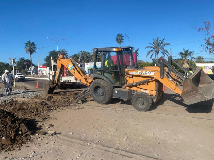 #Empalme ¡Continúan con los trabajos de rehabilitación!; hoy sábado fue cerrado totalmente el crucero Bellavista por trabajos de Ferromex.