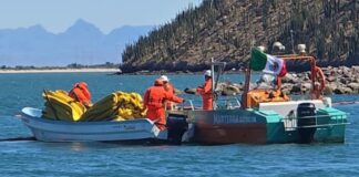 Realizan simulacro de Protección Nivel II, en la bahía de Guaymas