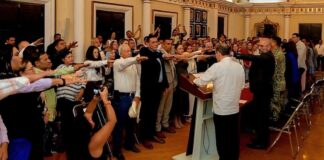 Alcalde Luis Fuentes rinde protesta en Consejos de Paz y Justicia Cívica