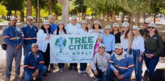 Celebra Toño Astiazarán reconocimiento de Hermosillo como Ciudad Árbol en el Mundo