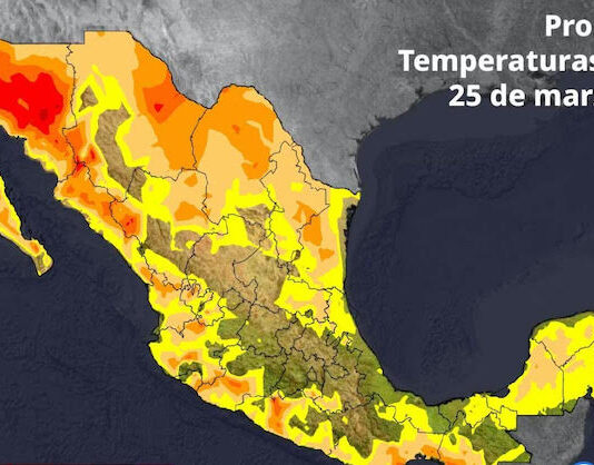 Se prevén algunas tormentas sobre gran parte del territorio estatal, en fin de semana