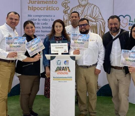 Logra IMSS Sonora histórica contratación de 498 médicas y médicos especialistas en el Draft 2026