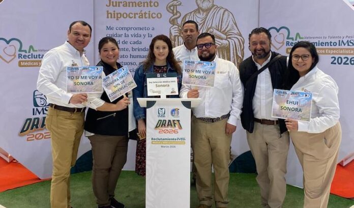 #Sonora Logra IMSS Sonora histórica contratación de 498 médicas y médicos especialistas en el Draft 2026; se logró la contratación para hospitales con difícil cobertura en la zona norte; mejorará la oportunidad de servicios médicos para los derechohabientes.