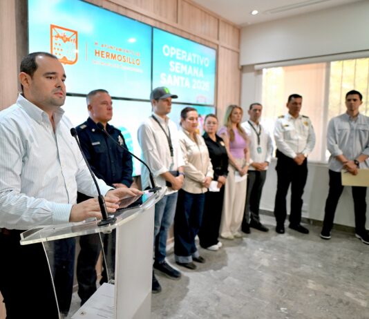 Anuncia Gobierno de Hermosillo operativo coordinado para una Semana Santa 2026 segura, limpia y ordenada