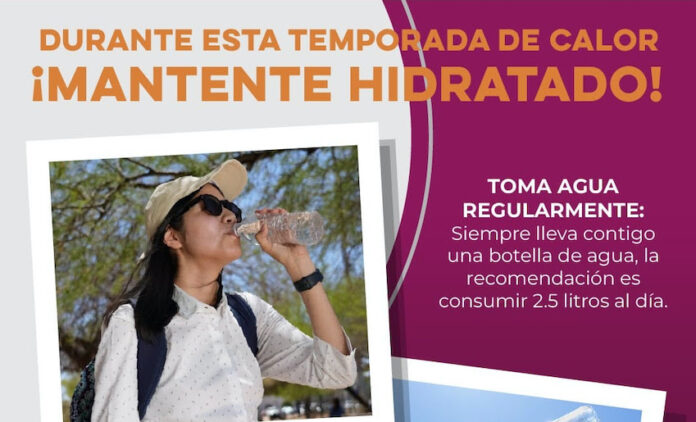 #Hermosillo Emiten recomendaciones ante incremento de temperaturas en Sonora; exhortan a la población a reforzar las medidas de prevención para evitar afectaciones a la salud asociadas al calor.