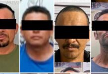 Cuatro golpeadores de mujeres están detenidos