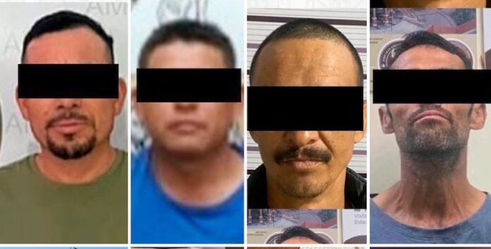 Cuatro golpeadores de mujeres están detenidos; ahora son acusados ante un Juez, de violencia familiar.