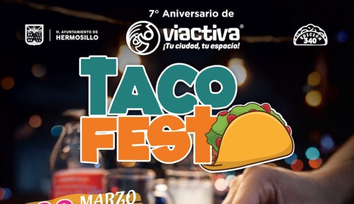Todo listo para la segunda edición del Taco Fest en Hermosillo este domingo 29; como parte de Víactiva las y los visitantes podrán degustar de entre una gran variedad de taquerías, música en vivo y funciones de box.