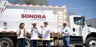 Gobernador Durazo resuelve demandas de comunidades del sur con acciones en salud, obras hídricas y maquinaria