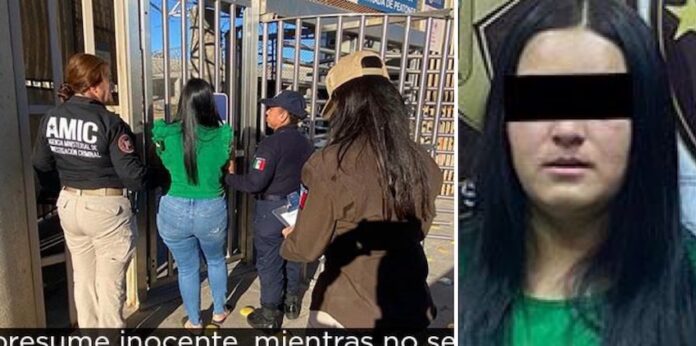 Capturan a mujer extranjera con orden de arresto vigente en Estados Unidos; se trata de Jennifer “N”, de 26 años, quien se había evadido de un campamento en donde se hallaba bajo custodia.