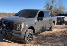 Recuperan camioneta con reporte de robo en Estados Unidos