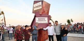 Gobernador Durazo detona nuevo polo turístico en Empalme con Malecón El Cochórit