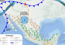 Durante la tarde-noche, se prevé la aproximación del frente frío número 38