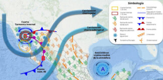 Cuarta tormenta invernal sobre el noroeste de Sonora