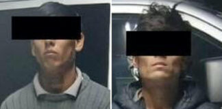 Capturan a dos sujetos en posesión de droga