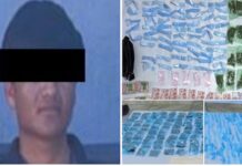 Aseguran 397 dosis de droga en Caborca