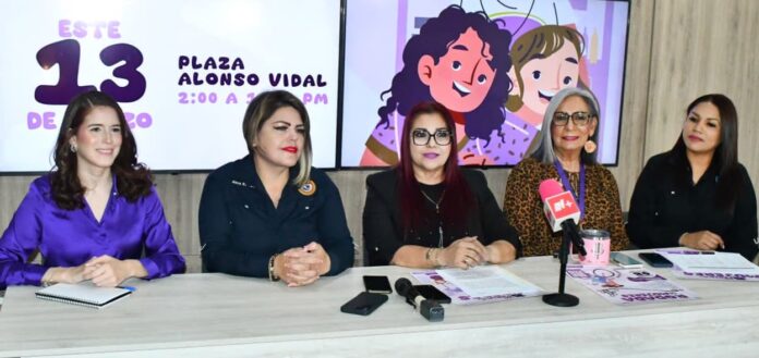 Invita Ayuntamiento de Hermosillo sumarse a actividades por el Día Internacional de la Mujer; el calendario contempla actividades del 2 al 27 de marzo como la rodada por las mujeres, 8va Feria de las Mujeres, talleres, pláticas y una conferencia impartida por la maestra Aurora Aguilar.