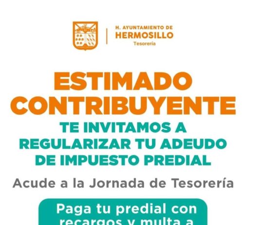 Ofrecerá Tesorería Municipal Programa de Regularización de Predial en Deportivo Los Portales