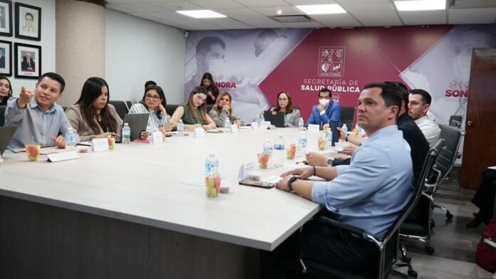 #Hermosillo Acude la doctora Karla Córdova a la Segunda Sesión Ordinaria de la Red Sonorense de Municipios por la Salud; donde presentó el Programa de Trabajo “Mesa de Diálogo”.