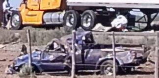 Impresionante choque deja persona fallecida