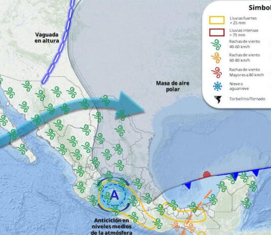 Cielos mayormente despejados sin probabilidad de lluvias en Sonora
