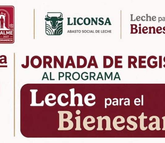 Realizarán cuarta jornada de registro al programa Leche para el Bienestar