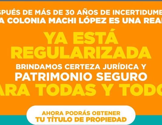 Apoya Gobierno de Hermosillo a más de 300 familias de la colonia Machi López en tramitar sus títulos de vivienda