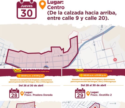 A participar en la Jornada de Descacharre invita el Ayuntamiento de Guaymas