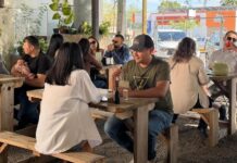 Disfrutan vacacionistas del Corredor Gastronómico de San Pedro el Saucito en Hermosillo