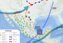 Se aproxima un sistema frontal al norte de México