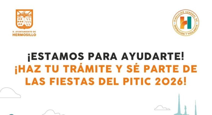 Abre convocatoria Gobierno de Hermosillo a comerciantes y prestadores de servicios para Fiestas del Pitic; para quienes deseen tener un espacio para vender que productos.