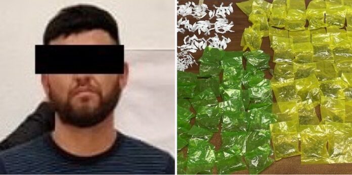 Aseguran más de 750 dosis de droga en Nogales, acciones de la Policía Estatal en coordinación operativa.