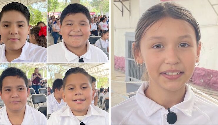 Agradecen alumnos de San Pedro de la Cueva a Gobernador Durazo por entrega de becas