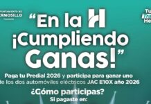 Contribuyentes pueden consultar folios para el sorteo de dos autos eléctricos ¡En la H, Cumpliendo Ganas!