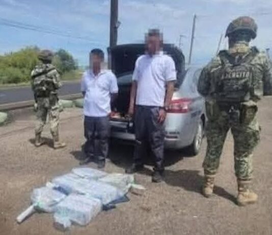 Venían a Sonora con 25 millones de pesos en efectivo