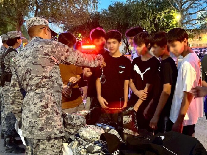 Realiza Guardia Nacional actividades de proximidad social y prevención del delito en Sonora; brindan apoyo a la población y promueve la cultura de la denuncia.