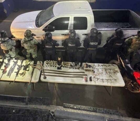 Aseguran material bélico de alto poder, en Puebla