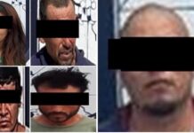 Cinco detenidos con droga