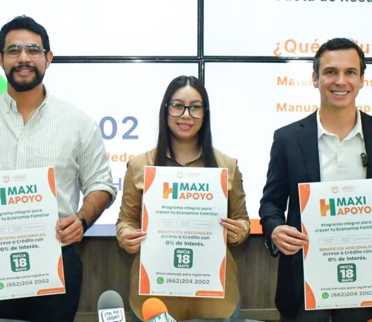 Convoca Gobierno de Hermosillo a la décima edición de MaxiApoyo
