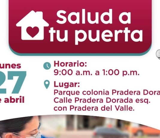 Vecinos de Pradera Dorada recibirán el programa “Salud a tu puerta”