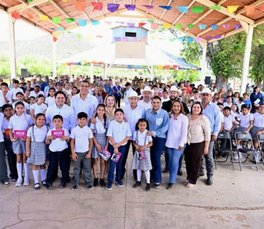 Nadie se queda atrás en la transformación de Sonora”: Durazo lleva becas y conectividad a Soyopa y Mazatán