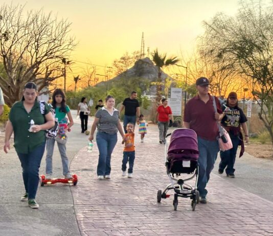 Consolidan la convivencia familiar con alta afluencia en el “Buquifin” en el Bosque Urbano La Sauceda